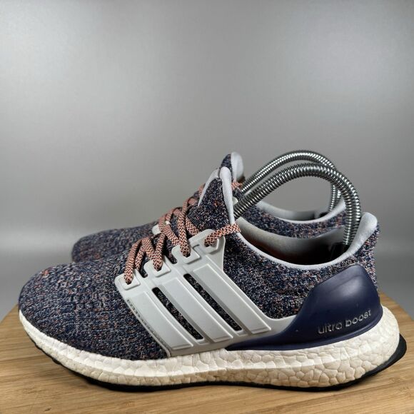 Adidas Womens Ultra Boost BB6148 Blue Running Shoes Sneakers Size 6.5 - Picture 3 of 8